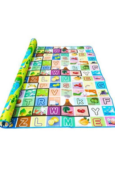 OEM Covoras educativ MARE cu doua fete 180 CM X 200 CM Termoizolant