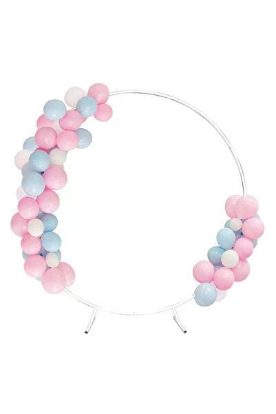 OEM Metal circle arch for flowers and balloons 2 meters