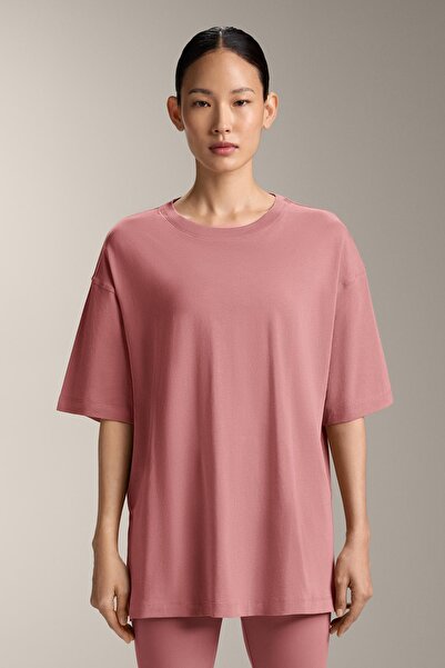 Oysho Kısa kollu pamuklu karışımlı tişört