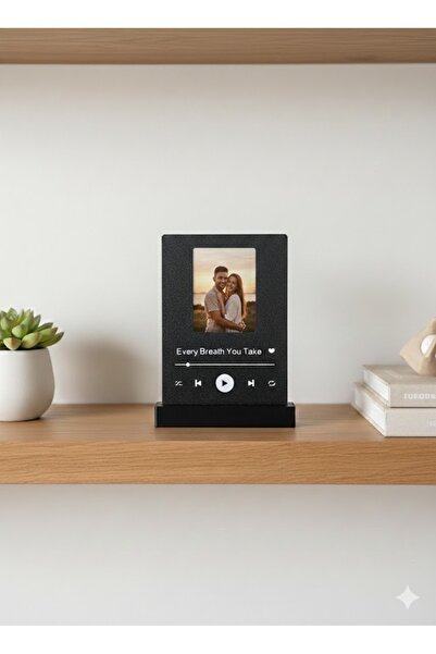 Nova lab Spotify Temalı Instax Fotoğraf Çerçevesi - Sevgililer Günü Hediyesi/...