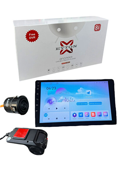 eyton MULTİMEDYA 10" 4GB RAM - 64GB TS18 8 ÇEKİRDEK TABLET DVR KAYIT KAMERALI