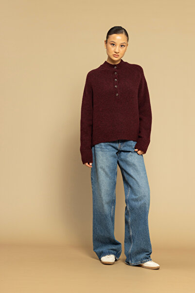 Nisan BUTTONED KNITWEAR SWEATER