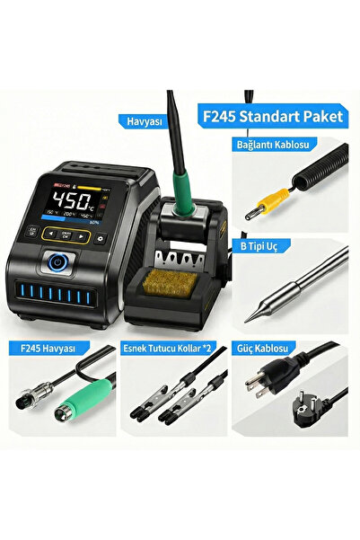 FNIRSI DWS-200 F245 Standart Lehimleme İstasyonu