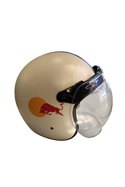 CanEbike RETRO AÇIK MOTOSİKLET KASKI