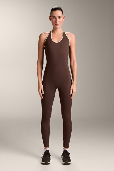 Oysho Comfortlux long jumpsuit with piping