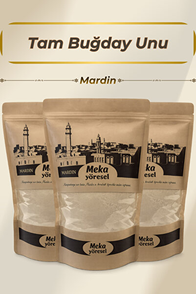 meka yöresel Mardin Organik Taş Değirmen Tam Buğday Unu ◆ %100 Doğal ◆ Yörese...