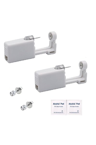 Pimoys 2pcs Painless Ear Piercing Gun Disposable Safety Asepsis Piercing Tool...