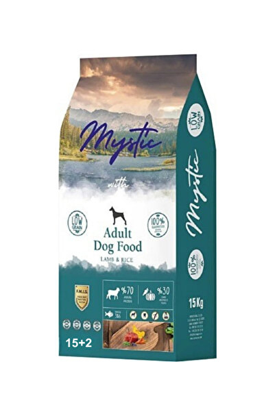 sevgipet MYSTC Az Tahıllı Kuzu Etli Yetişkin Köpek Maması (15 + 2 KG Avantajl...