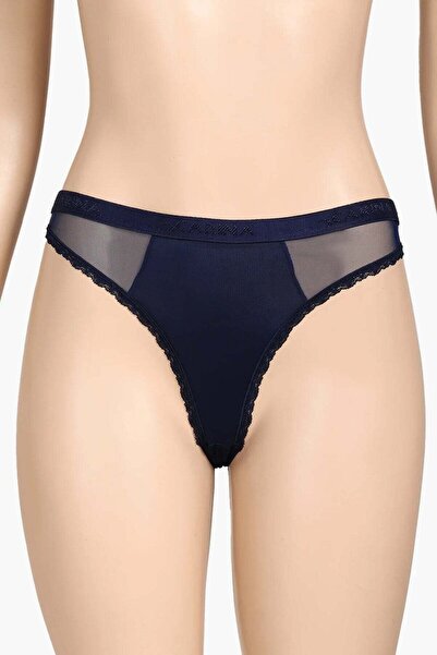 CARINA سروال داخلي مزين بشبك شفاف