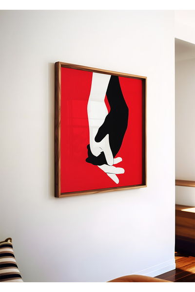 ARTHOUSECOLLECTIVE The Hold - Love / Square Poster Collection - Unframed Poster
