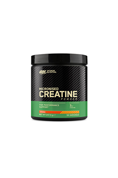 ON Optimum Nutrition Creatina monohidrata micronizata, aroma portocale, 247.5g
