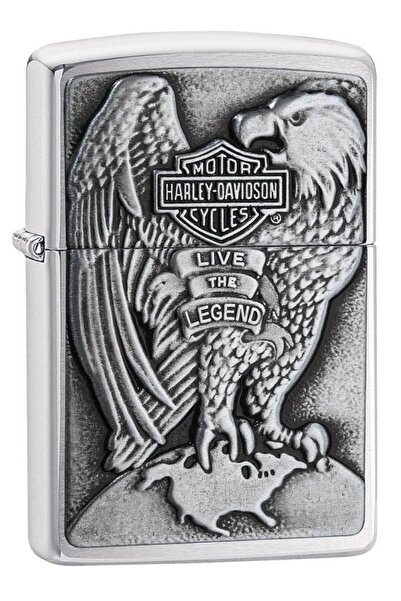 Zippo Çakmak Harley Davidson Demir Kabartma 200hd-h231-036