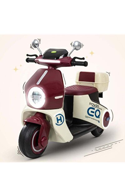 BAYBEE دراجة سكوتر للأطفال تعمل بالبطارية من دافت، لعبة ركوب للأطفال، دراجة س...