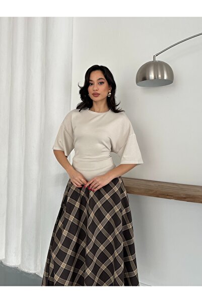 LE CARAMBOLE Women's Stone Back Lace-Up Detailed Blouse