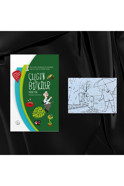 Genç Nesil ÇILGIN BİTKİLER / CİLTLİ / KARTPOSTAL BOYAMA HEDİYE