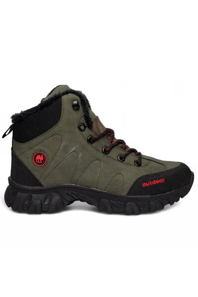 Cem Pekşen Jagulep 4057 Cold-Proof Outdoor Boots with Fur Inside
