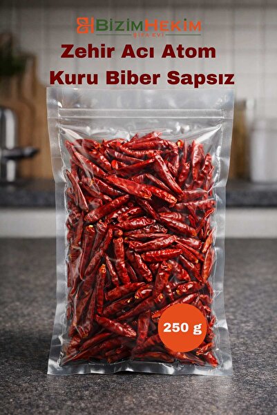 BİZİMHEKİM ŞİFA EVİ Atom Acı Biber – Kurutulmuş Mezelik Biber -Atom Mezelik B...