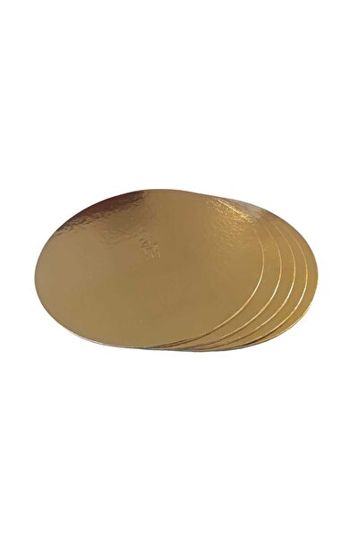Lumea Cake disc Gold-Silver 3mm, 28cm, 5 pcs. -