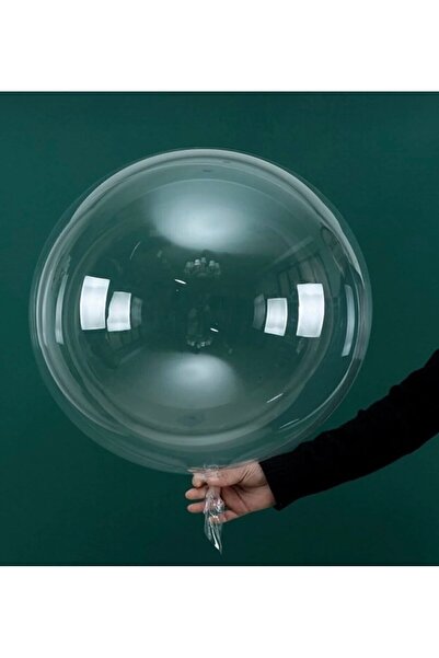 VOUN SCENTED CANDLE organic soy wax Şeffaf Bobo Balon 100 Adet - 20 inç