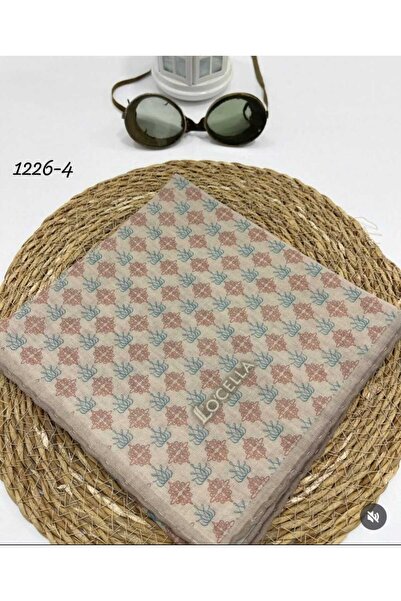 locella DİJİTAL SOFT PAMUKLU EŞARP