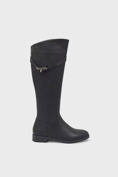 kanuga Kadın Casual Çizme Siyah RSL-2434
