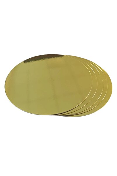 Lumea Gold-Black Cake Discs, 3mm, 35 cm, 5 pcs. -