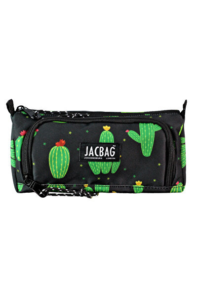 Jacbag Prime XL-Lastik Ayraçlı İki Bölmeli Kalem Kutusu