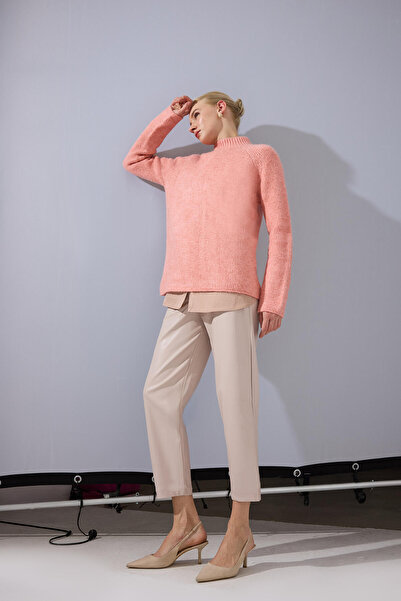 Touché Privé Stand Collar Knitwear Pullover