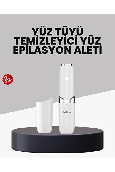 LED Işıklı Yüz Epilasyon Aleti Hassas ve Ağrısız Tüy Alma