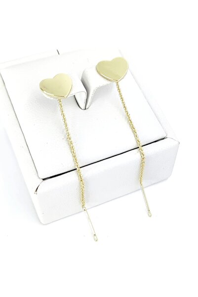 Milena Cercei Cu Fir Placati Cu Aur 14k - Lungime 5cm