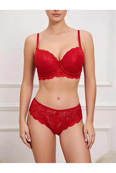 womensWorld1 Supported Unpadded Lace Suit