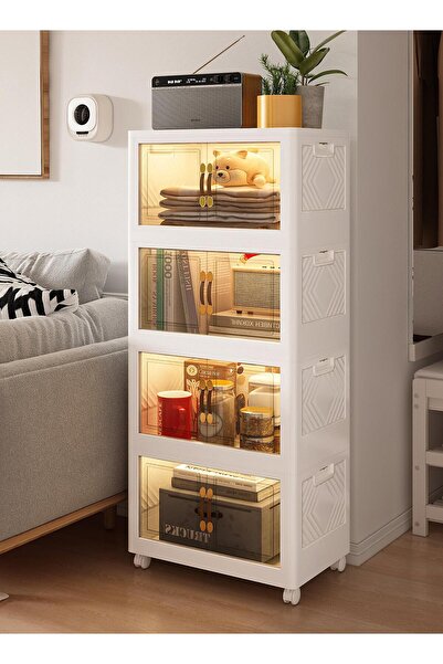 Bukela Stackable storage cabinet, 55cm wide, 4 layers