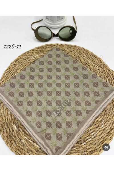 locella DİJİTAL SOFT PAMUKLU EŞARP