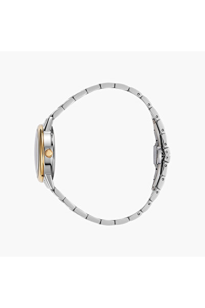 Omax Two-Tone Stainless Steel Women's Watch