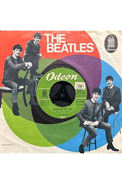 Plak İstasyonu The Beatles From Me To You 45lik Plak