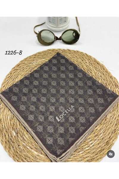 locella DİJİTAL SOFT PAMUKLU EŞARP