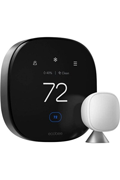 ecobee Smart Thermostat Premium with Smart Sensor and Air Quality Monitor