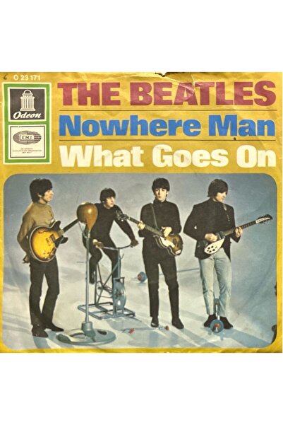 Plak İstasyonu The Beatles Nowhere Man 45lik Plak