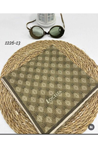 locella DİJİTAL SOFT PAMUKLU EŞARP