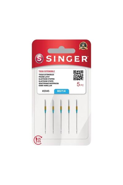 SİNGER Dikiş Makinesi Iğnesi 2045- 90/14 Numara