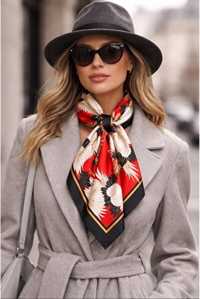 New Obsessions Bohemia Series 70X70 Satin Bandana Shawl Scarf