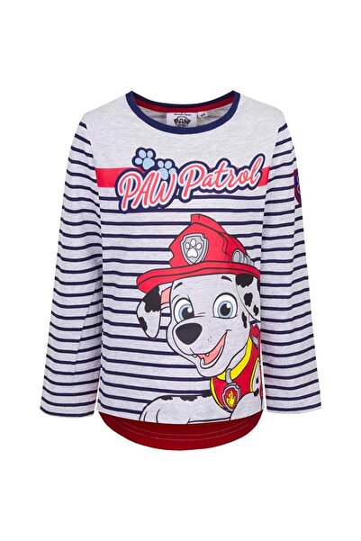 PAW PATROL Bluza asimetrica cu dungi
