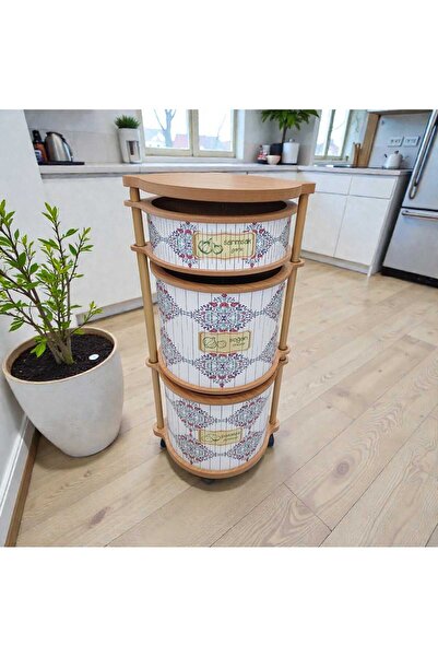 ARBOR EV AHŞAP PATATES SOGAN SARIMSAKLIK LALE