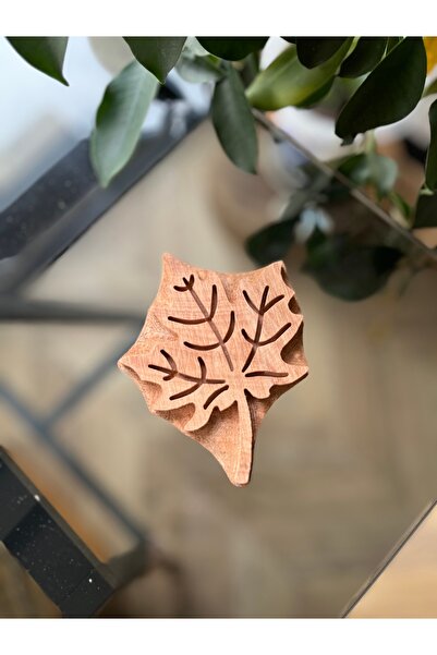 Hayat Ağacı Atölyesi Sycamore Leaf Printing Plate / Textile Printing Plate /