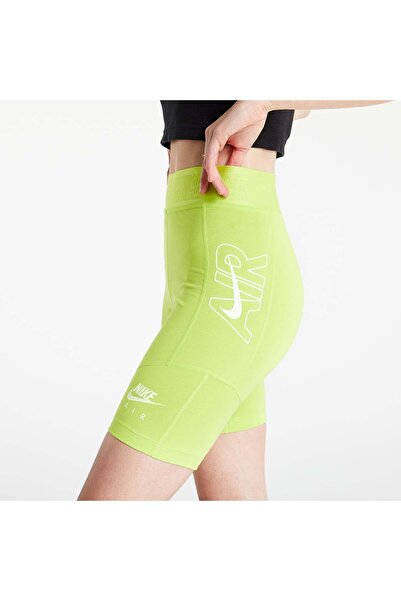 Nike W Nsw Air Bike Kadın Yeşil Günlük Stil Şort