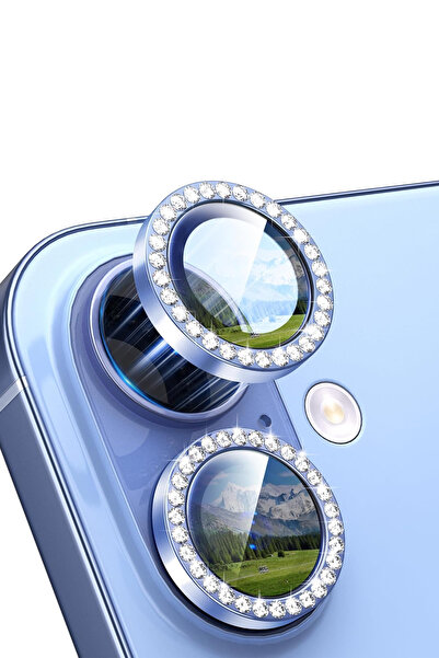 Phonextra واقي عدسة الكاميرا الماسي لآيفون 17 مع جهاز محاذاة مقاوم للخدش