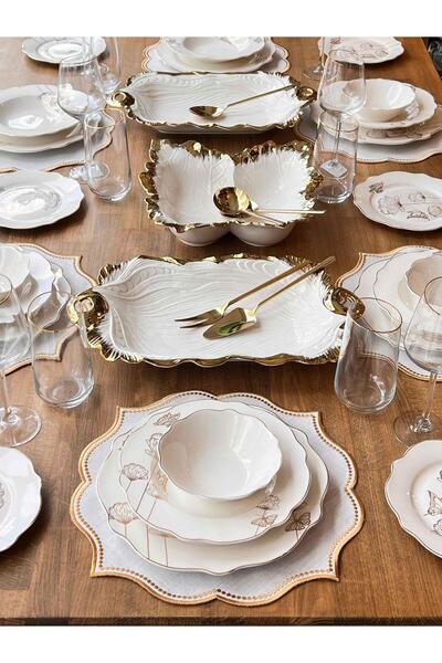 ROSSEV Yemek Takımı Faralya 50 Parça 6 Kişilik