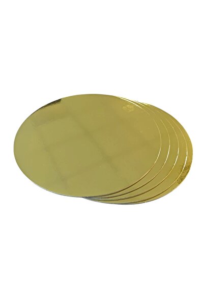Lumea Gold-White cake discs, 3mm, 30 cm, 5 pcs. -