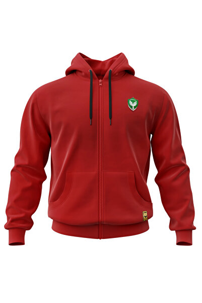 Amedstore AMEDSPOR TAM FERMUARLI KAPÜŞONLU SWEAT