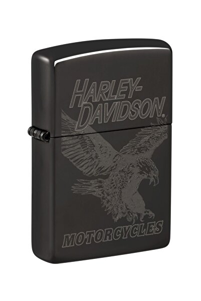 Zippo Çakmak Ebony Harley Davidson Kartal 48601-103722